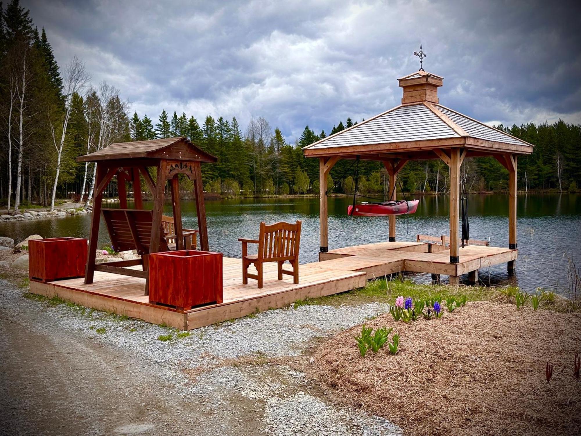 Вілла Domaine Gagnon Saint Sebastien Екстер'єр фото